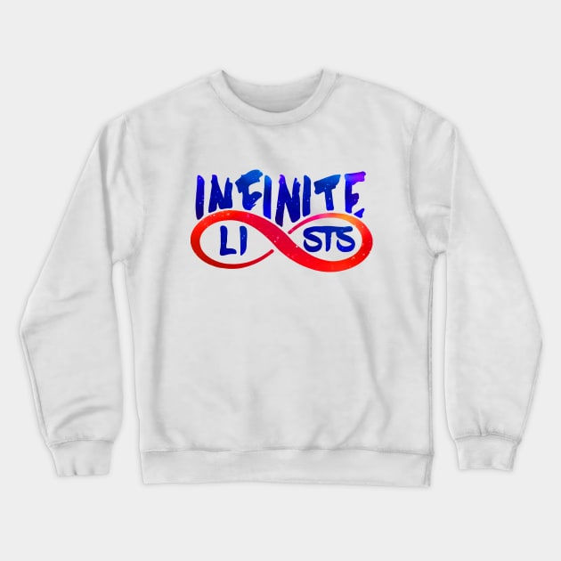 Infinite lists Merch Crewneck Sweatshirt by NewMerch